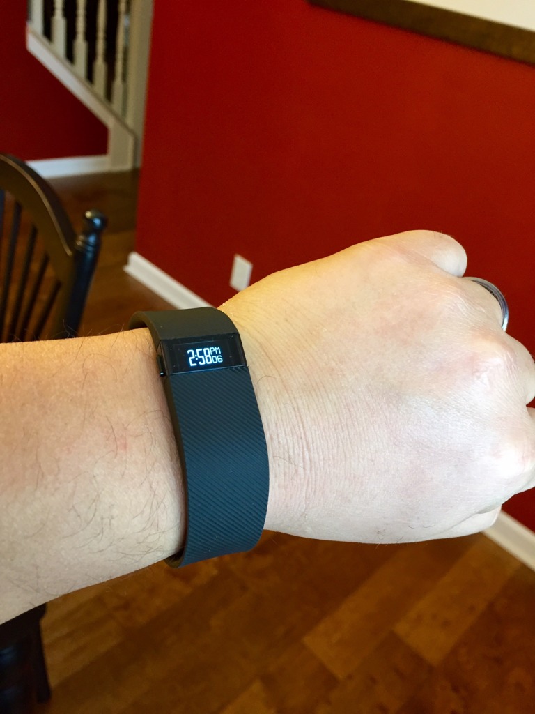fitbit wrist placement