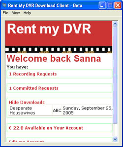 Rent My DVR
