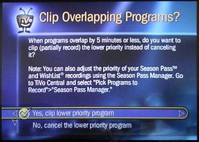 TiVo 7-2-1