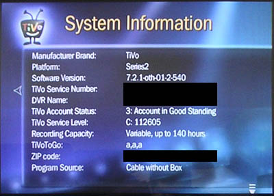 TiVo 7-2-1