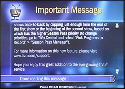 TiVo 7-2-1