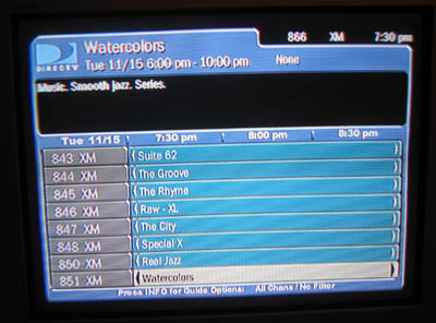 XM on DTV