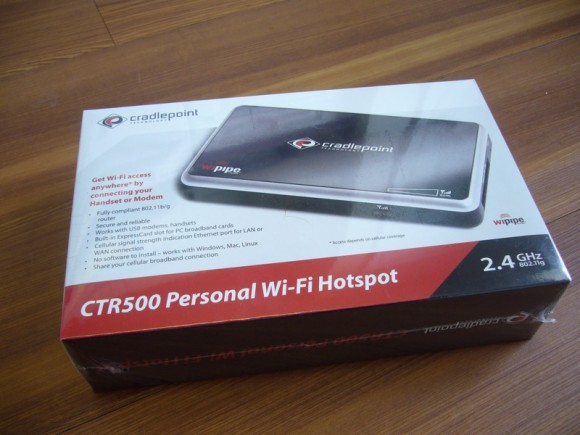 New Cradlepoint CTR500 3G WiFi Router Released (I Gots One)