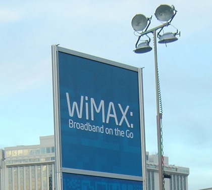 WiMAX broadband on the go