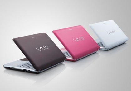 Sony Vaio W series netbook