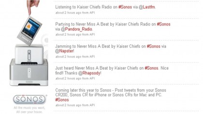 Sonos controller Twitter