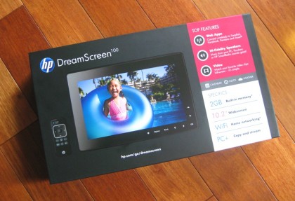 HP DreamScreen unboxing 1