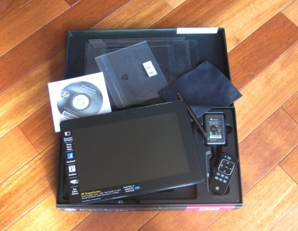 HP DreamScreen unboxing 6 inside package