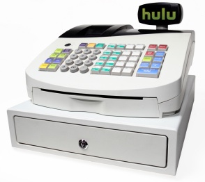 Cash Register on White with Clipping Path