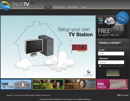 SnugTV-Web-Page