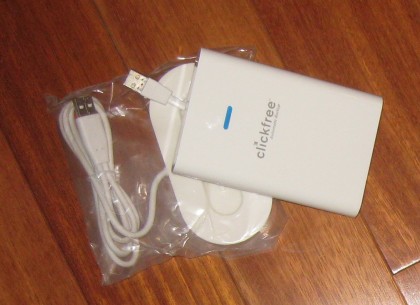 Clickfree C2 data back-up