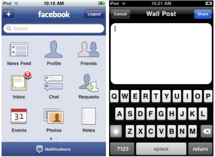 Facebook for iPhone Brings Video Playback