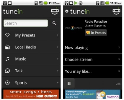 Radio Paradise::Appstore for Android