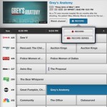 Comcast Xfinity TV iPad app guide listings