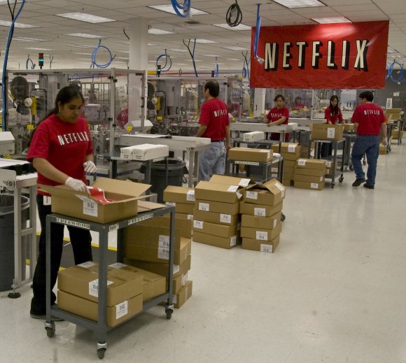 Netflix Shipping Center