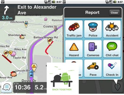 voices for waze android