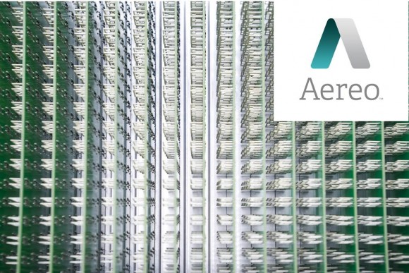 Aereo logo and antenna array