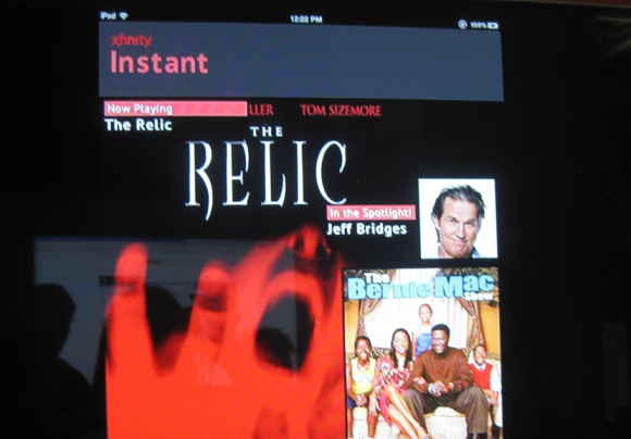 Comcast Xfinity Instant mobile video app 1