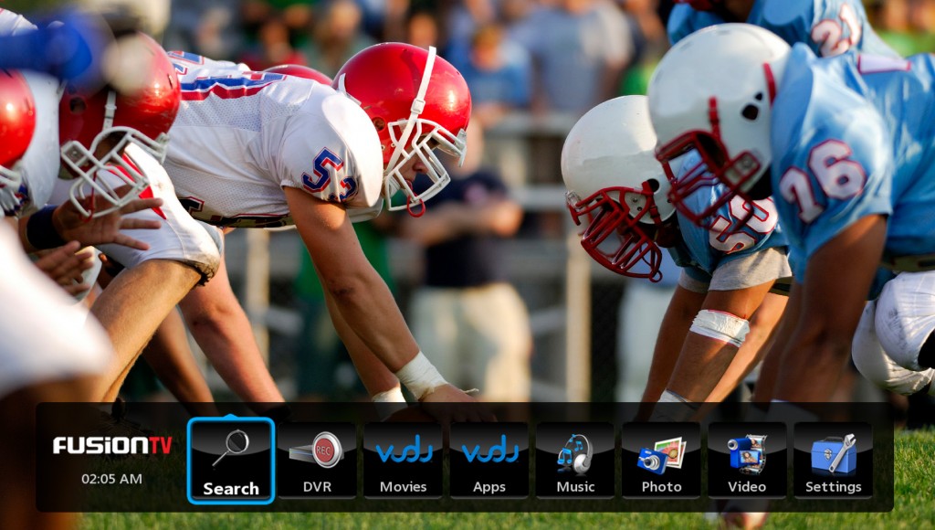 Entone Magi FusionTV interface for cable 1