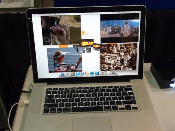 Morega TV quad-stream transcoding demo
