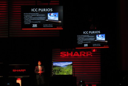 Sharp Ultra HD 4K 3D-like display