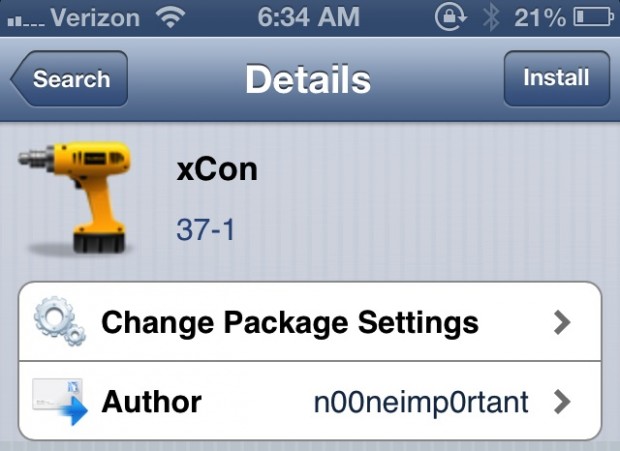 cydia-xcon
