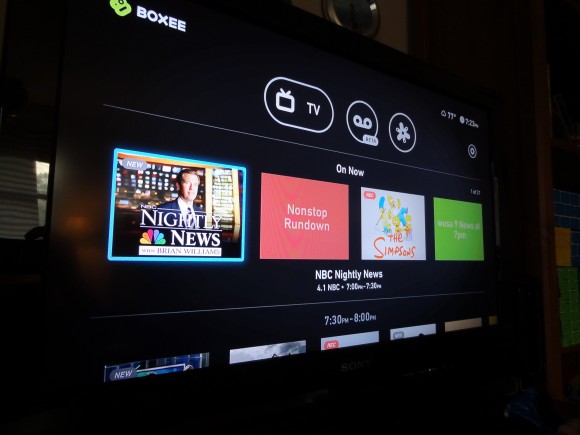 Boxee channel browser