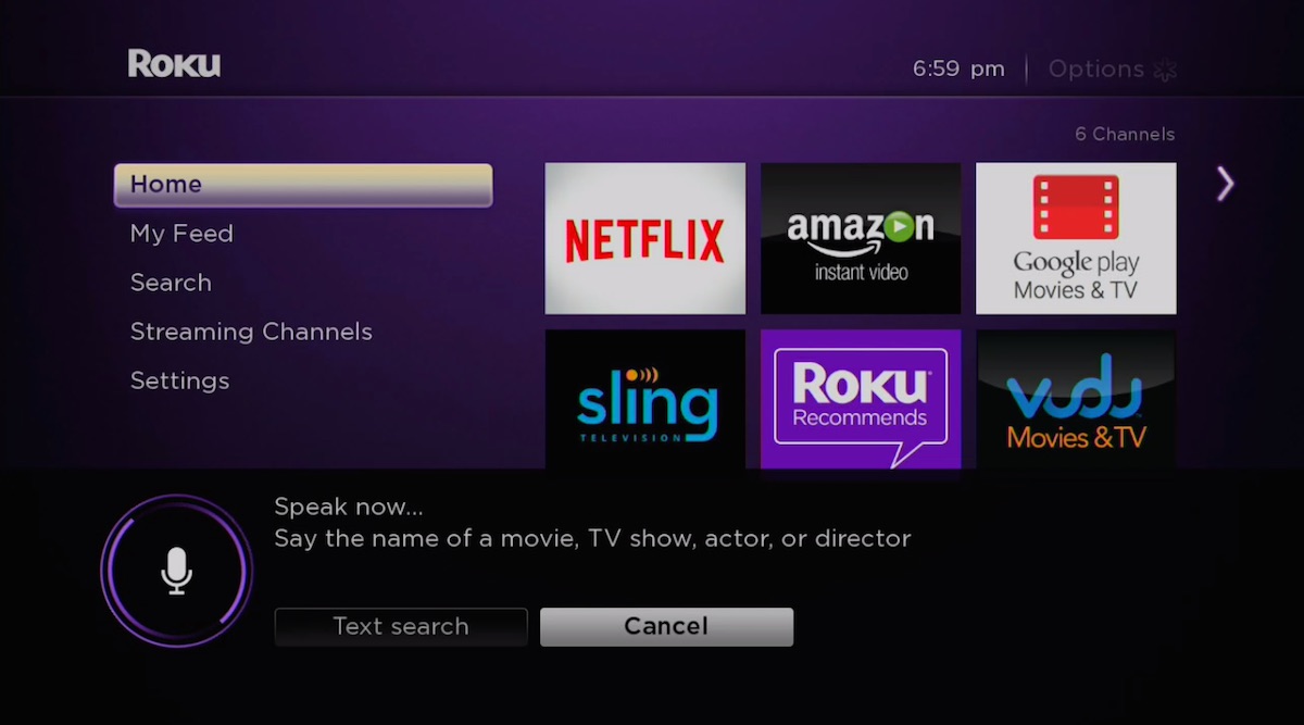 Hands On Roku Voice Search