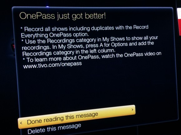 TiVo-update
