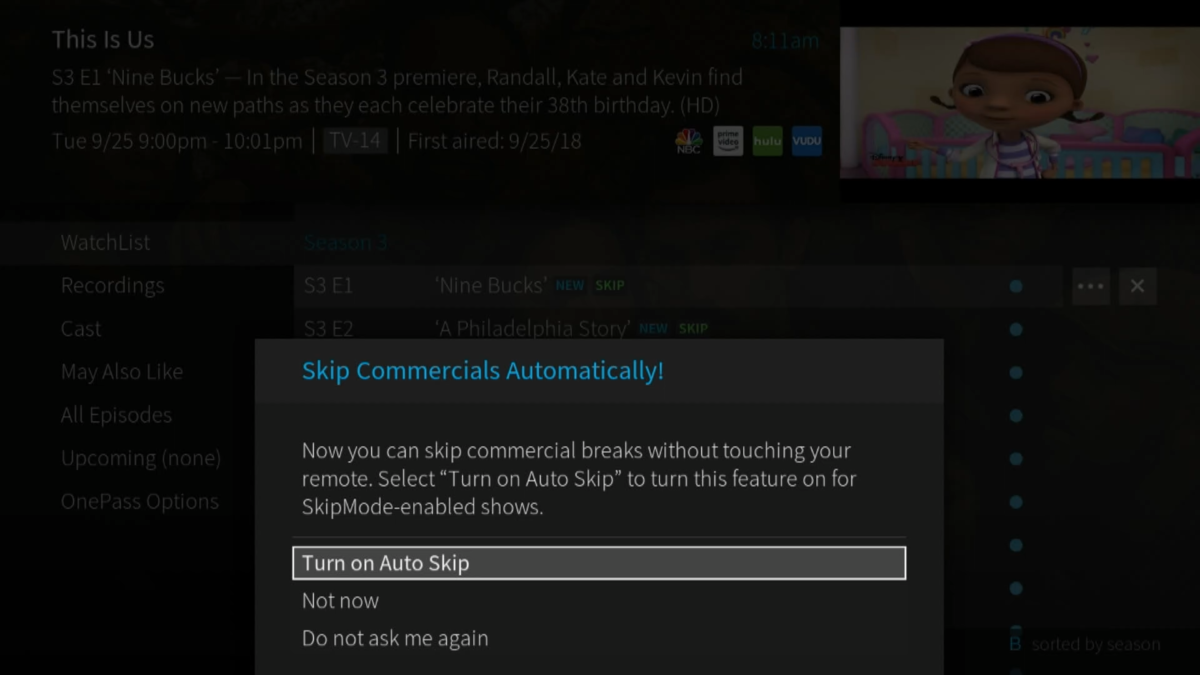 TiVo Commercial Auto Skip Has Arrived