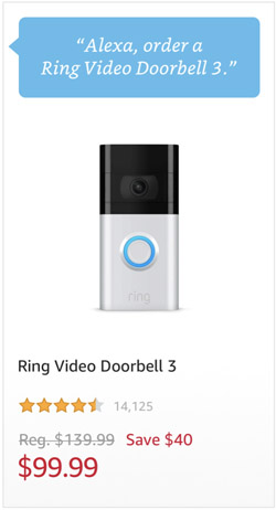 ring doorbell 3 alexa